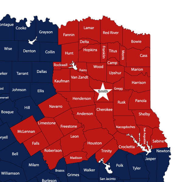 Daystar Electric Service Areas